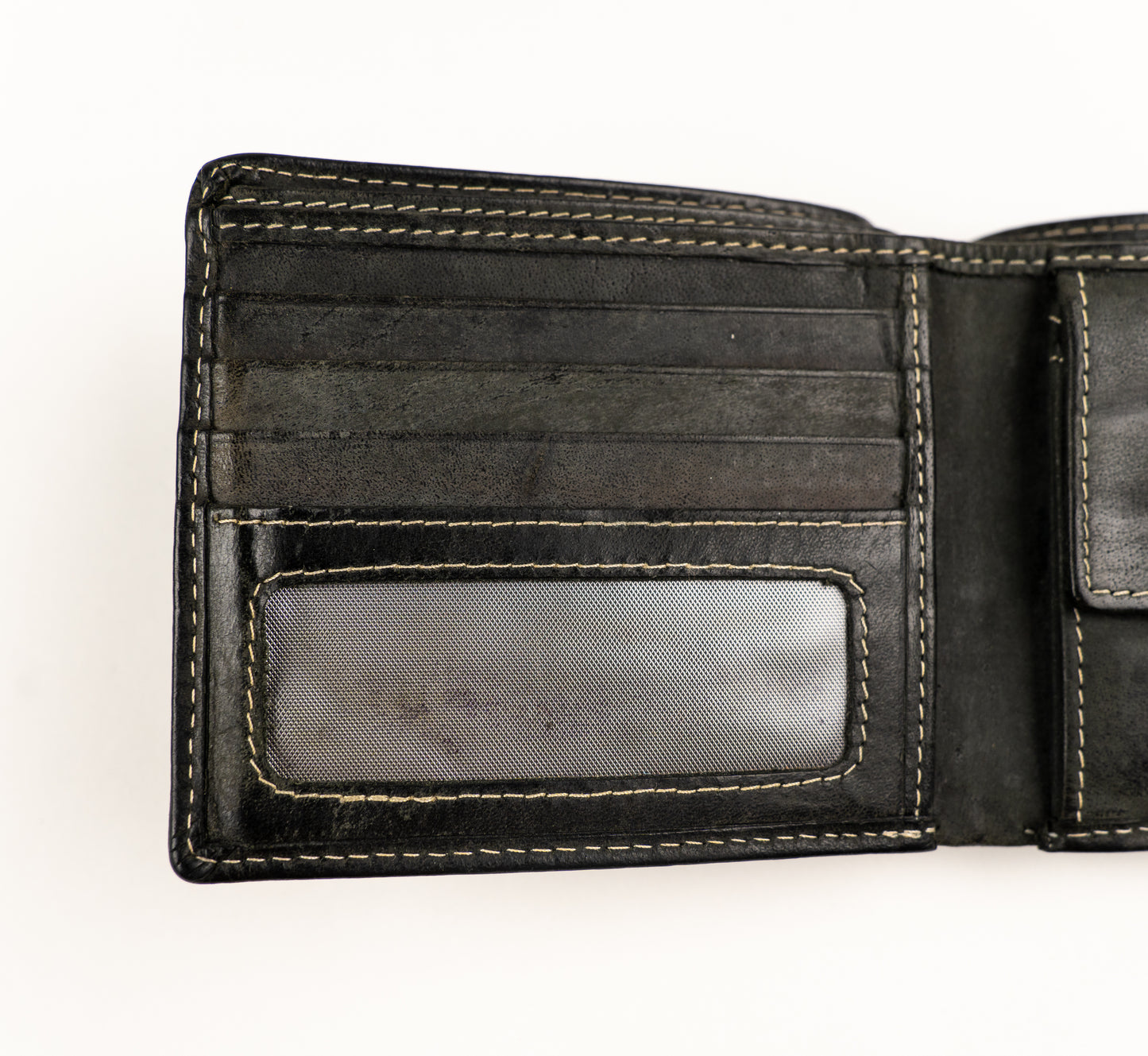 Leder Portemonnaie
