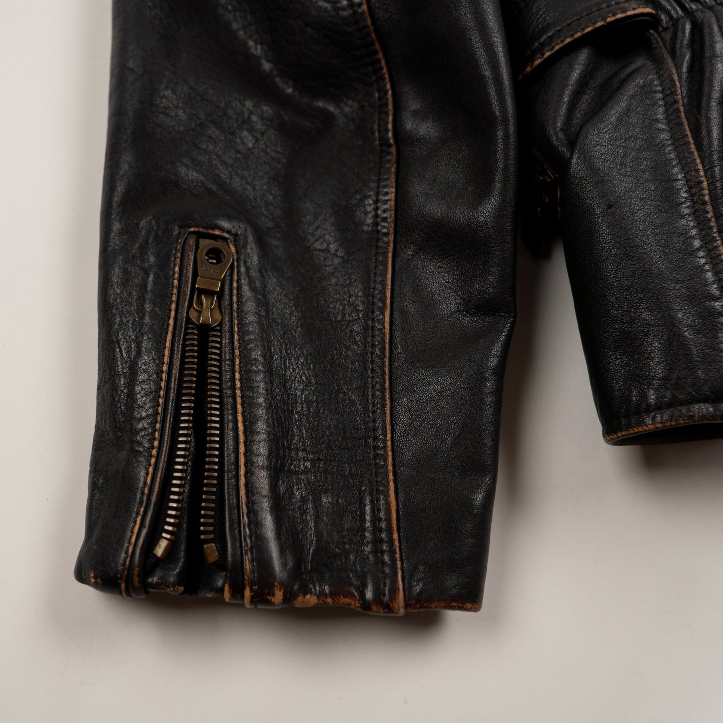 Lederjacke // S