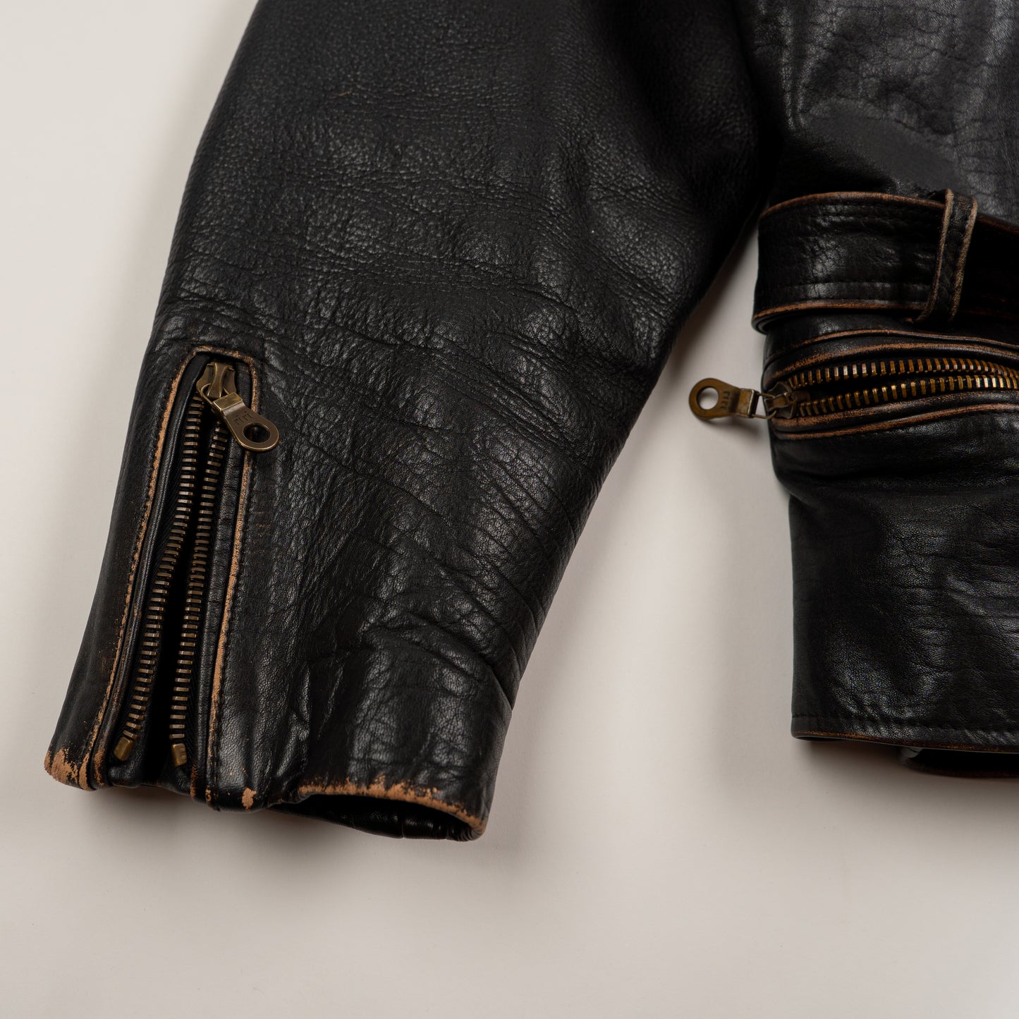 Lederjacke // S
