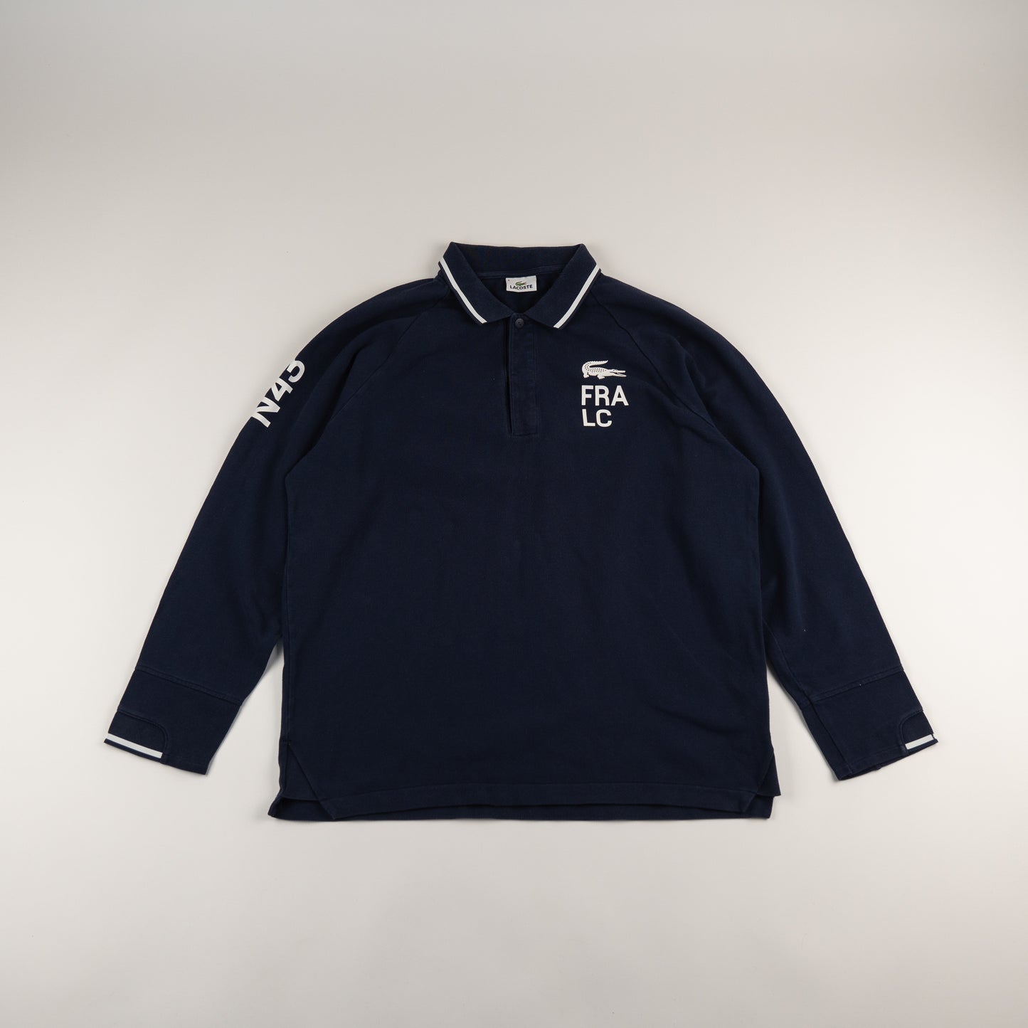 Lacoste Langarm-Poloshirt // XL