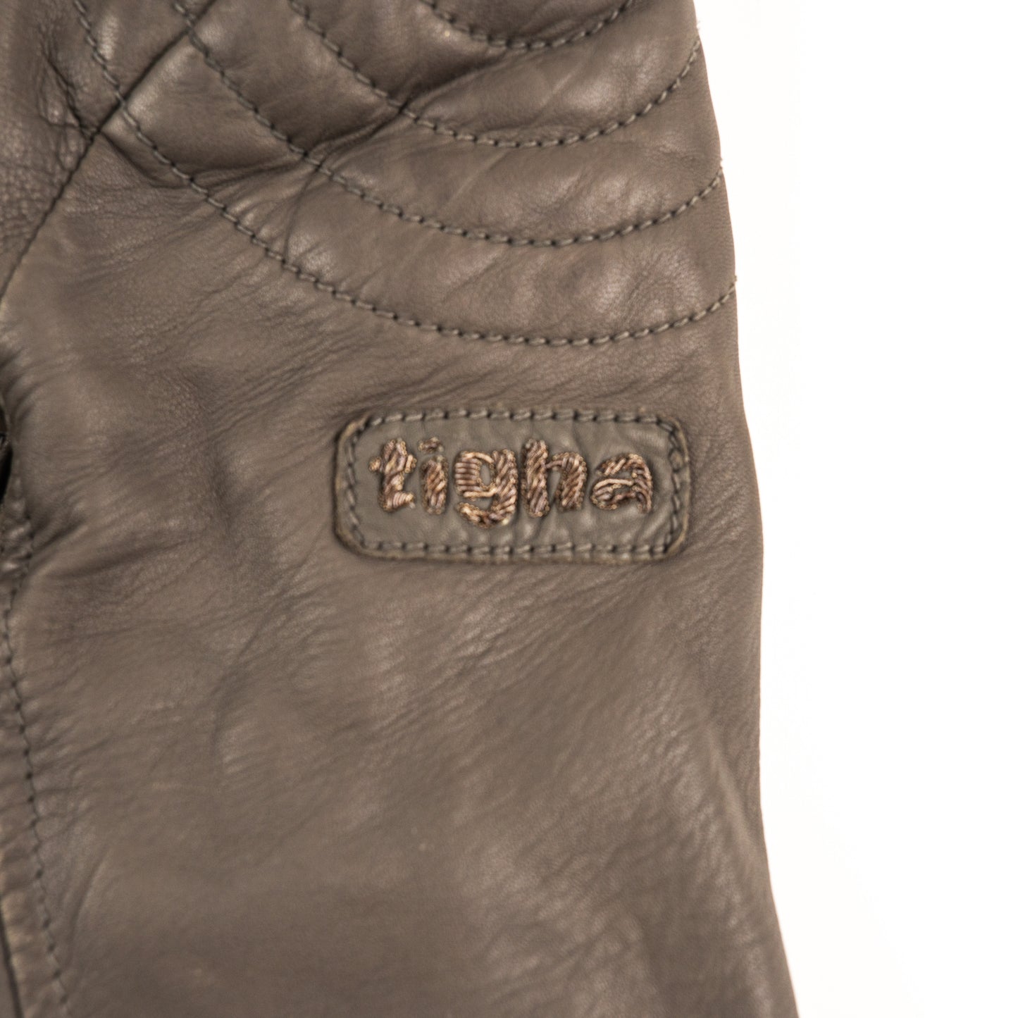 Tigha Biker Lederjacke  // L
