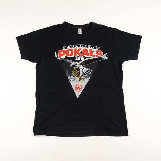 2018 Frankfurt DFB Pokal T-Shirt // L