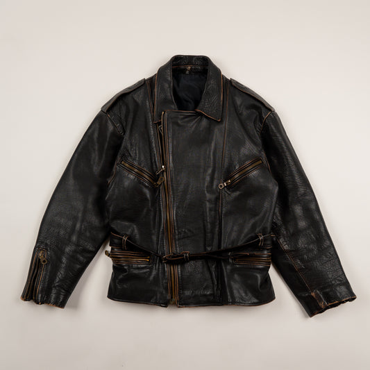 Lederjacke // S