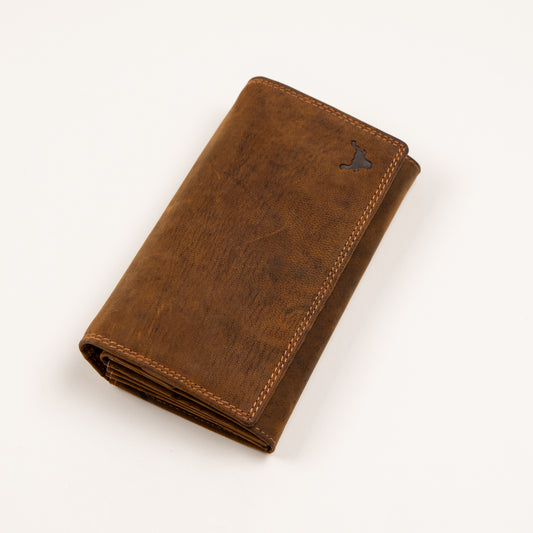 Leder Portemonnaie