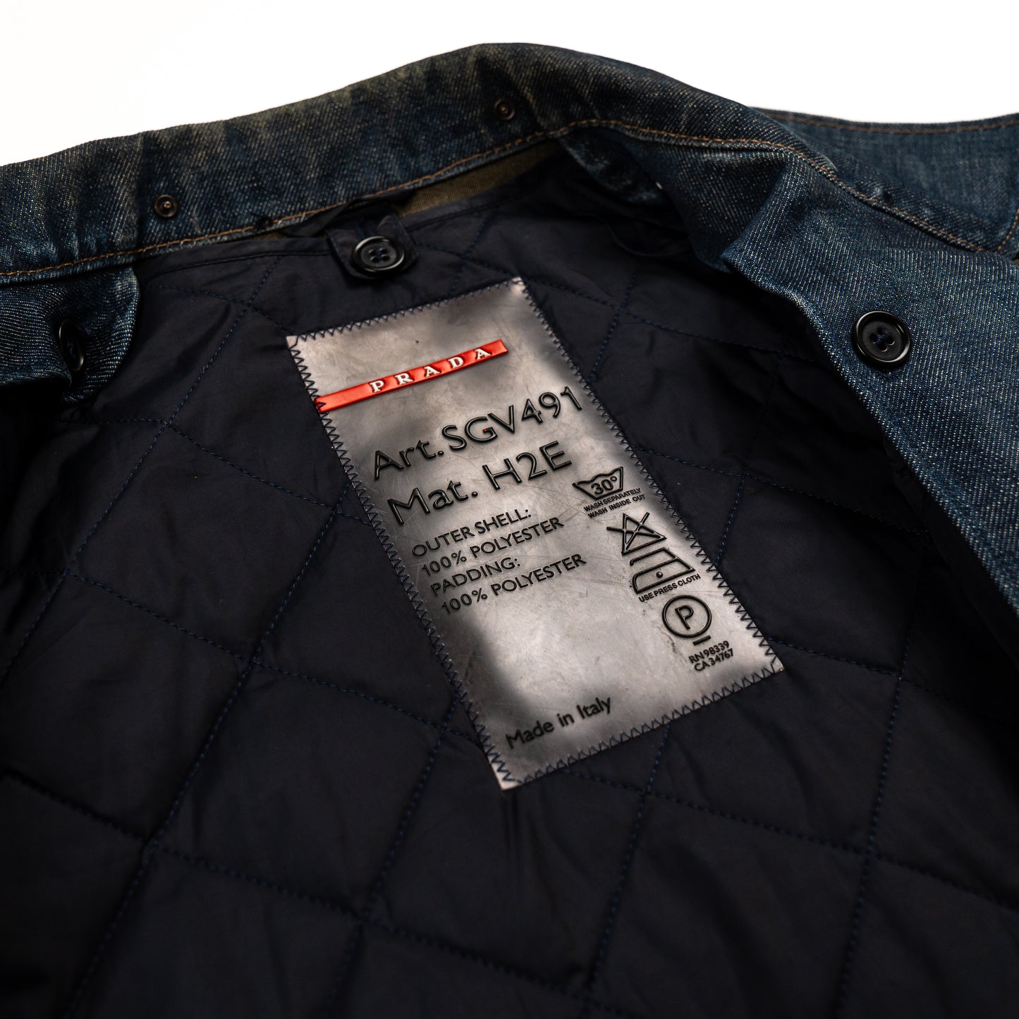 90s Prada Jeansjacke //M