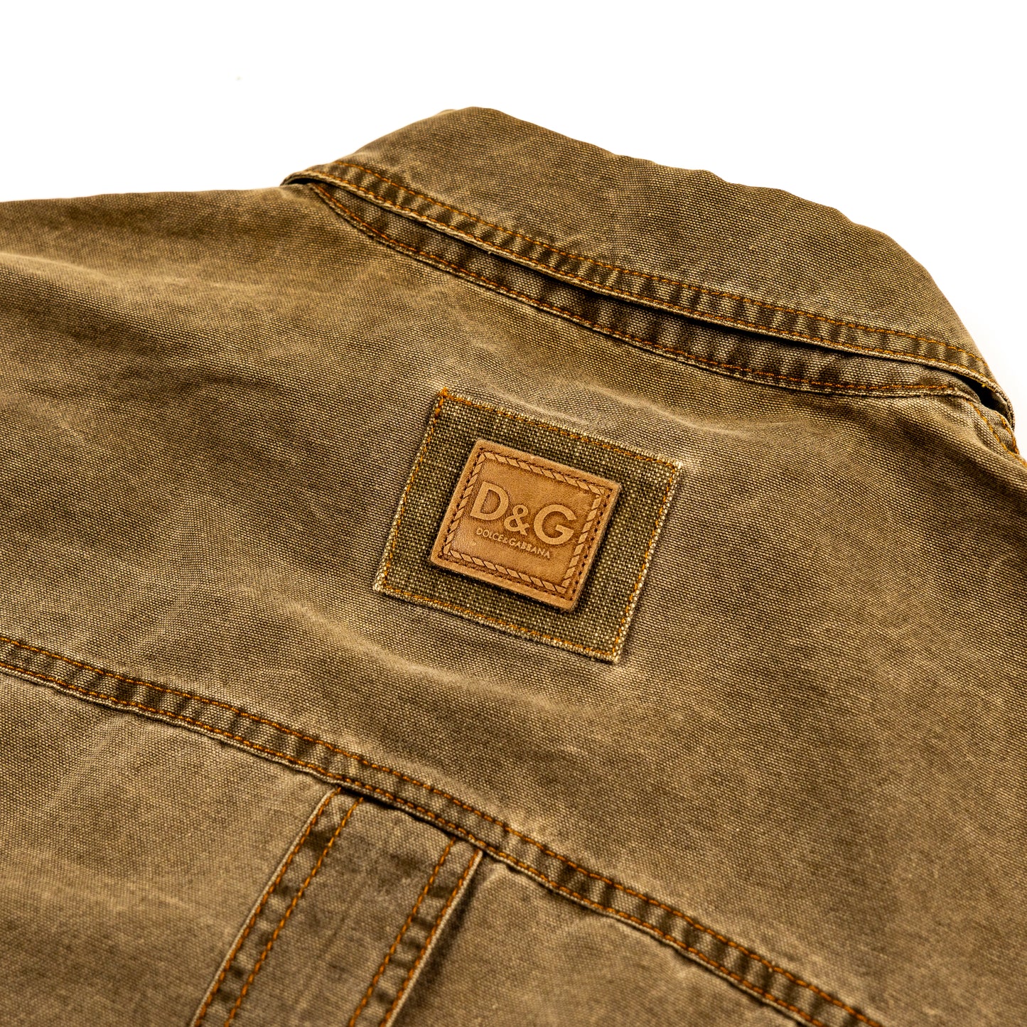 90s Dolce & Gabbana Cropped Jeansjacke // XL